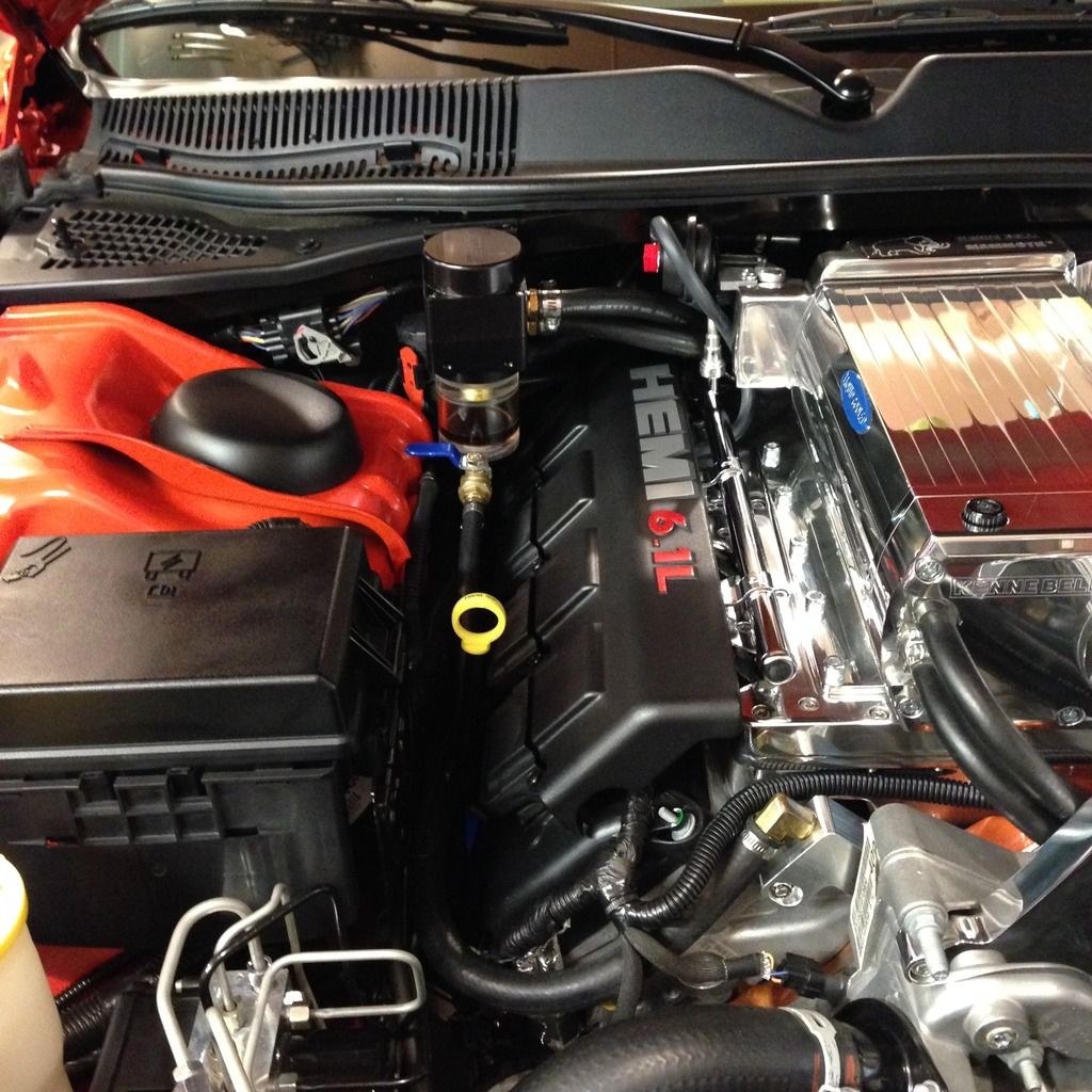 My DIY "Easy Drain" Catch Can Dodge Challenger Forum